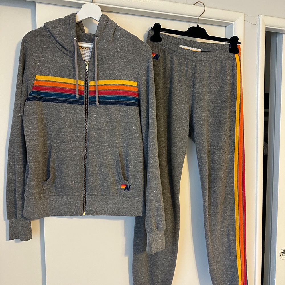 Aviator Nation Sweat Outfit Set